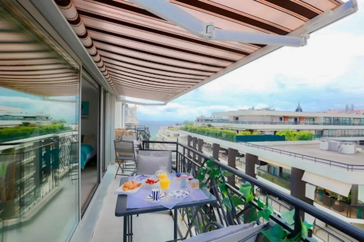 Apartament Loft Croisette Vue Mer Cannes Francja